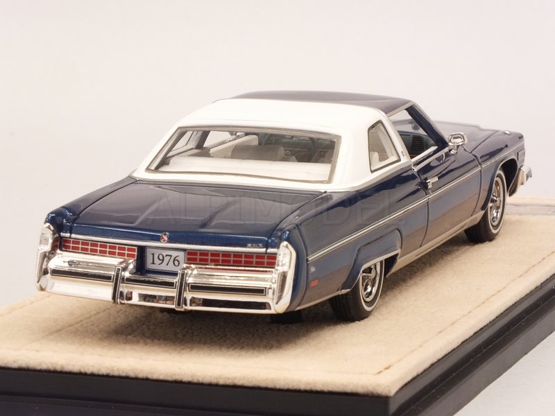 Buick Electra 225 Limited Coupe 1976 (Continental Blue Metallic) - stamp-models