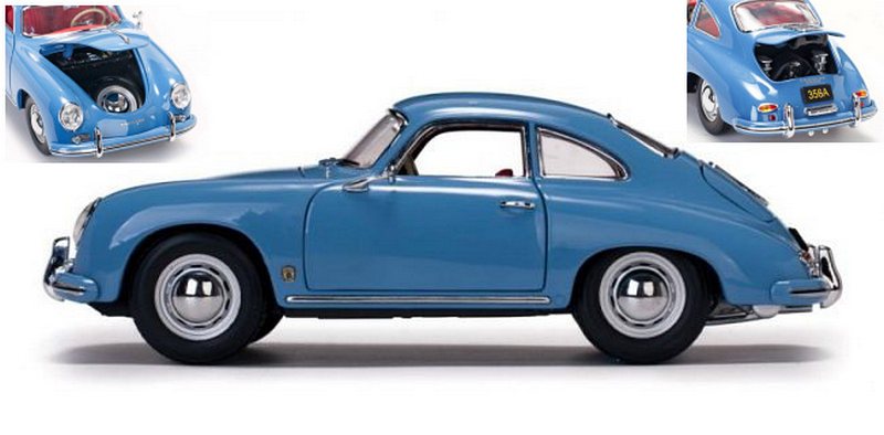 Porsche 356A 1500 GS Carrera GT 1957 (Light Blue) by sunstar