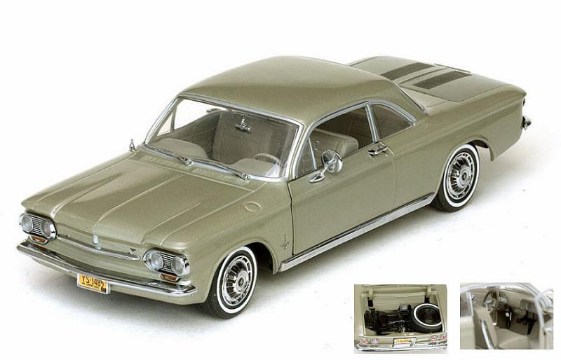SUNSTAR 1485 Chevrolet Corvair Coupe 1963 Autumn Gold 1/18