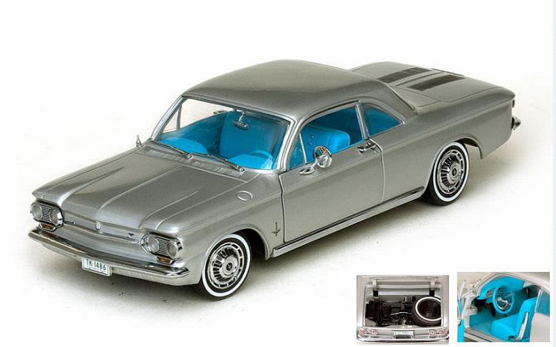 Chevrolet Corvair Coupe  1963 Satin Silver by sunstar