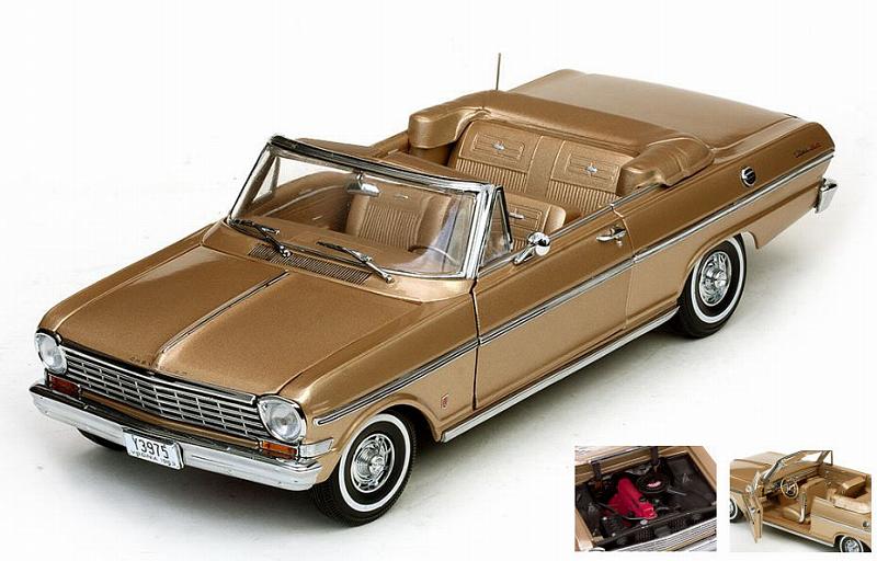 Chevrolet Nova Open Convertible 1963 Saddle Tan by sunstar