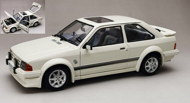 Ford Escort Mk3 RS Turbo (White) by sunstar