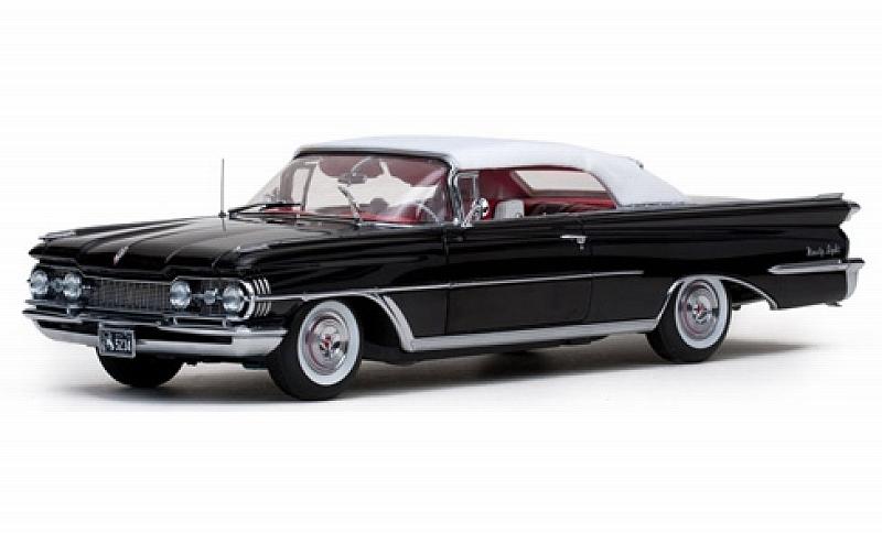 Oldsmobile 98 Closed Convertible 1959 Black W/white Roof by sunstar