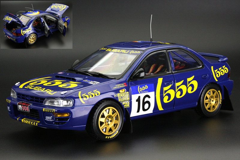 Subaru Impreza 555 #16 Rally Hong Kong-Bejing 1995 Lu Ning Jun by sunstar