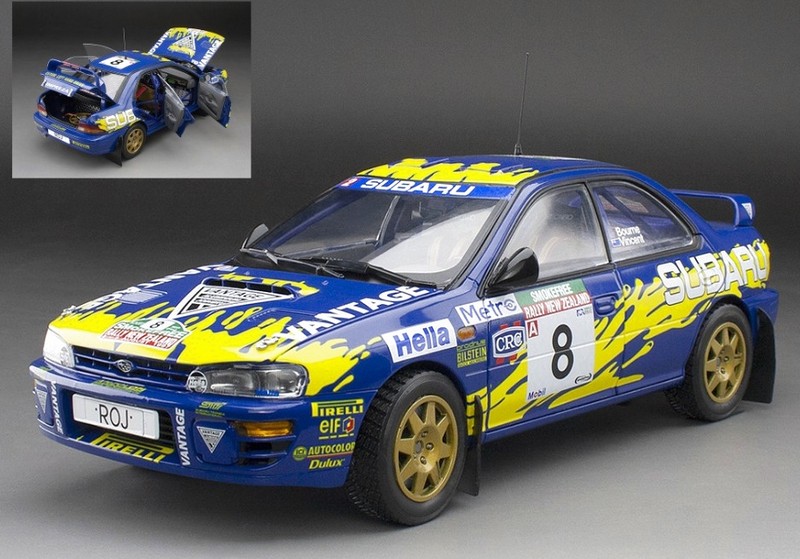 Subaru Impreza #8 Rally New Zealand 1997 Bourne - Vincent by sunstar