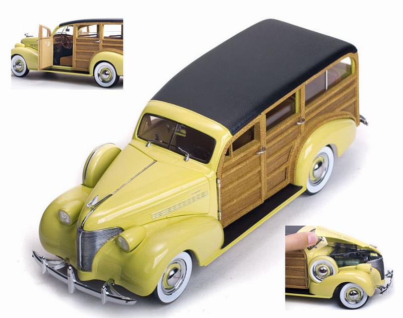 Chevrolet Woody Station Wagon 1939 Woody/cream by sunstar