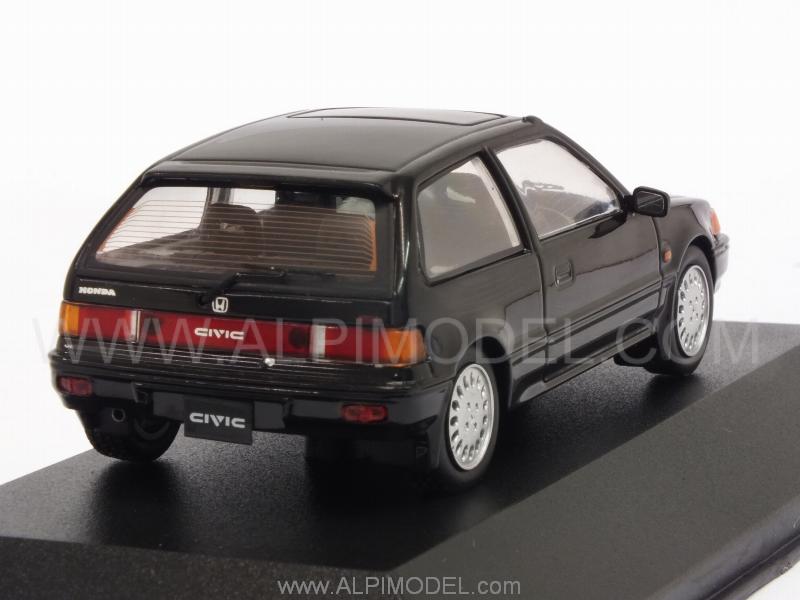 Honda Civic 1987 (Black) - triple-9-collection