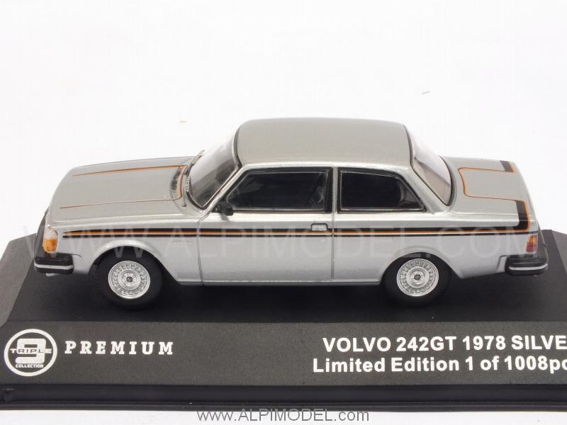 Volvo 242 GT 1978  (Silver) - triple-9-collection