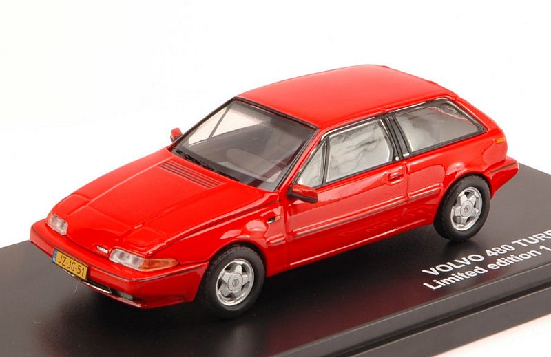 Volvo 480 Turbo 1987 (Red) by triple-9-collection