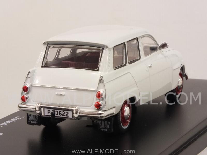 Saab 95 1961 (White) - triple-9-collection