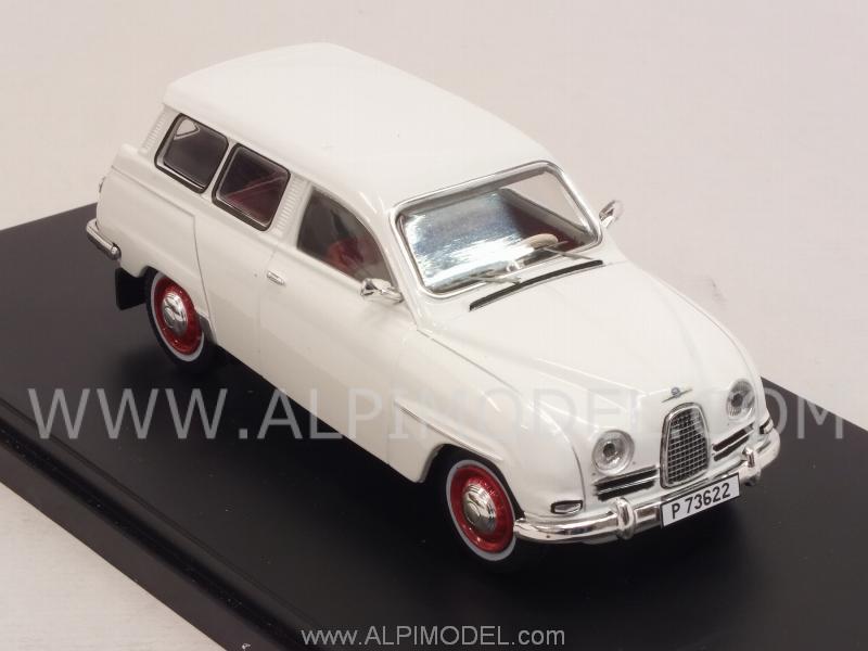 Saab 95 1961 (White) - triple-9-collection
