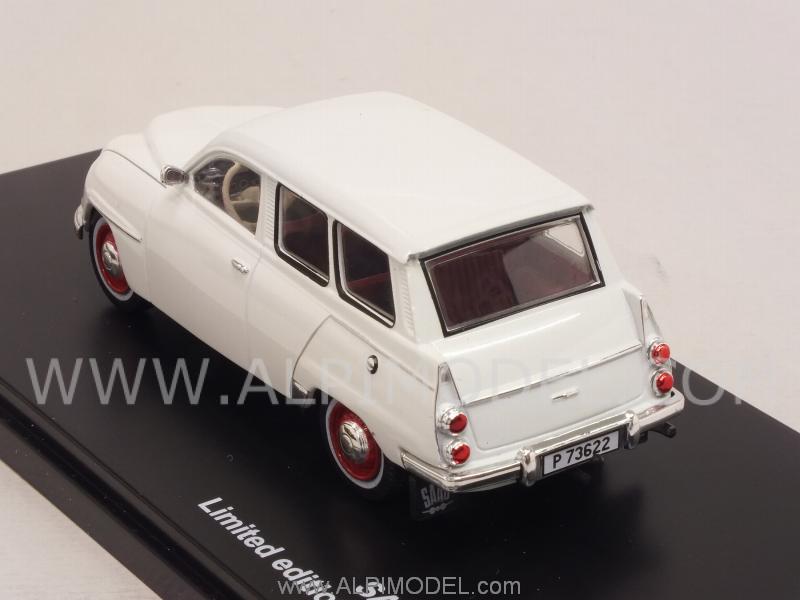 Saab 95 1961 (White) - triple-9-collection