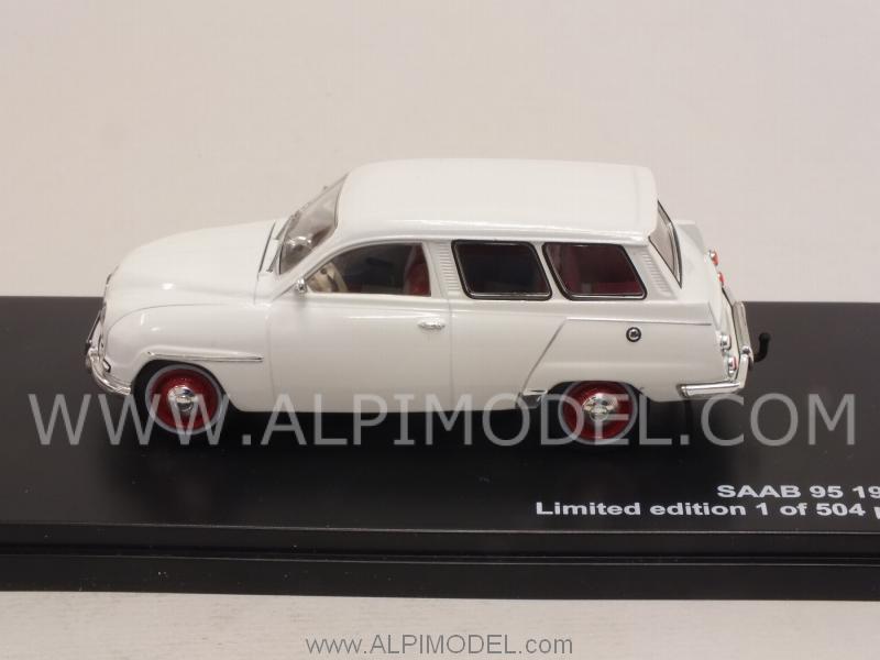 Saab 95 1961 (White) - triple-9-collection