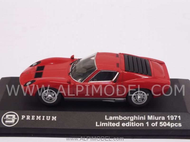 Lamborghini Miura 1971 (Red) - triple-9-collection