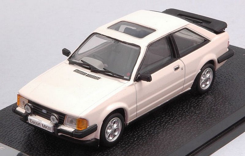 Ford Escort Mk3 XR3i 1983 (White) by triple-9-collection