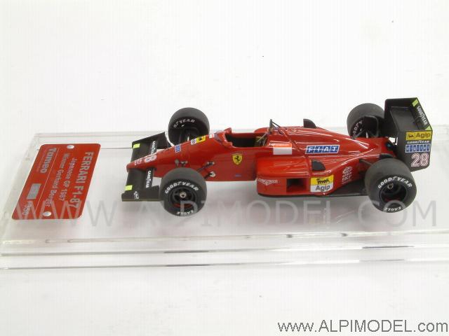 Ferrari F1-87 GP Japan 1987 Winner Gerhard Berger - tameo