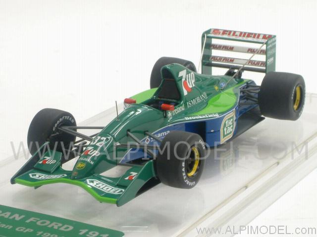 Jordan Ford 191 GP Belgium 1991 - first F1 GP of Michael Schumacher by tameo
