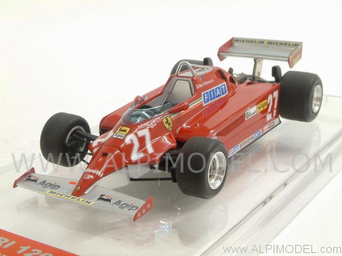 Ferrari 126 CK Winner GP Spain 1981 Gilles Villeneuve (Limited Edition 140pcs.) by tameo
