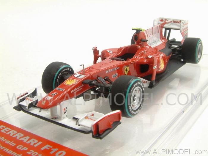 Ferrari F10 Winner GP Bahrain 2010 Fernando Alonso  (Limited Edition 238pcs.) by tameo