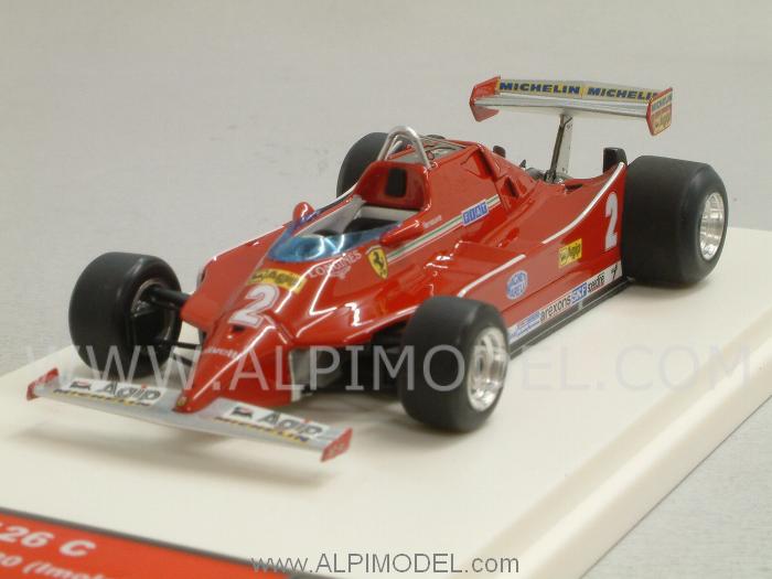 Ferrari 126C Prove GP Italy 1980 Gilles Villeneuve by tameo