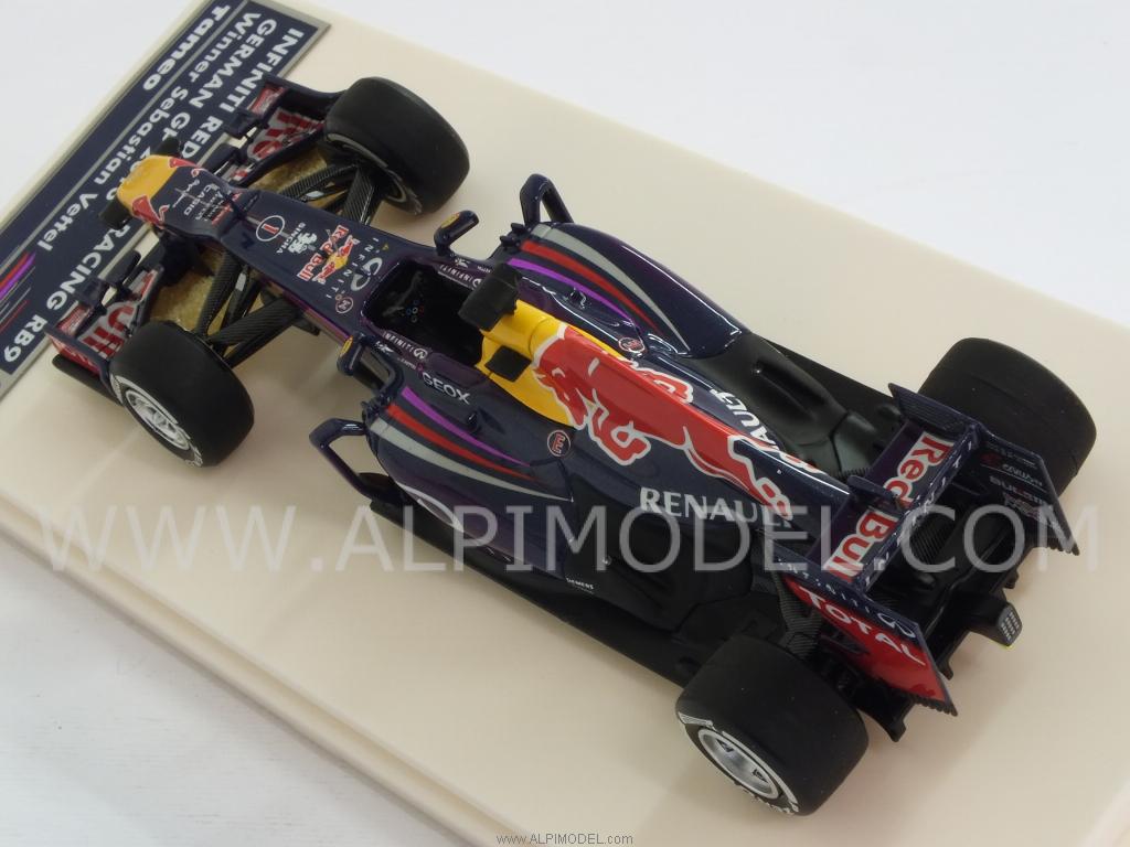 Red Bull RB9 Winner GP Germany 2013 World Champion Sebastian Vettel - tameo