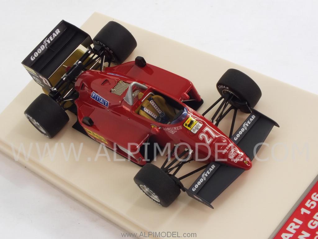 Ferrari 156-85 Winner GP Germany 1985 Michele Alboreto - tameo