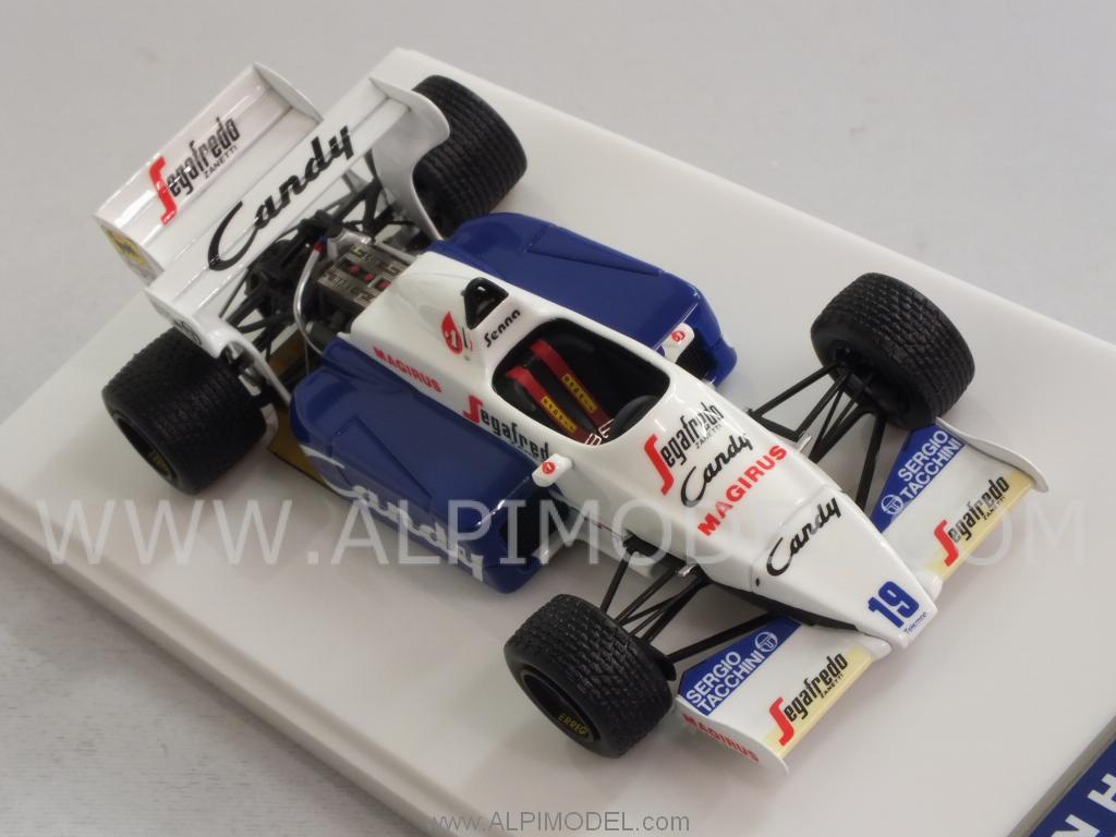 Toleman Hart 84 GP Monaco 1984 Ayrton Senna (HQ Metal model) - tameo