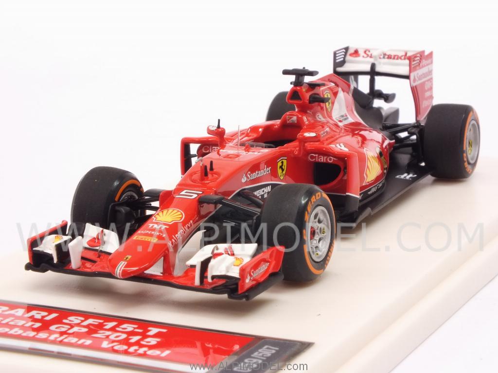 Ferrari SF15-T Winner GP Malaysia 2015 Sebastian Vettel (HQ Metal model) by tameo