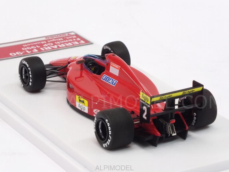 Ferrari F1-90 #2 GP France 1990 Nigel Mansell (HQ Metal model) - tameo