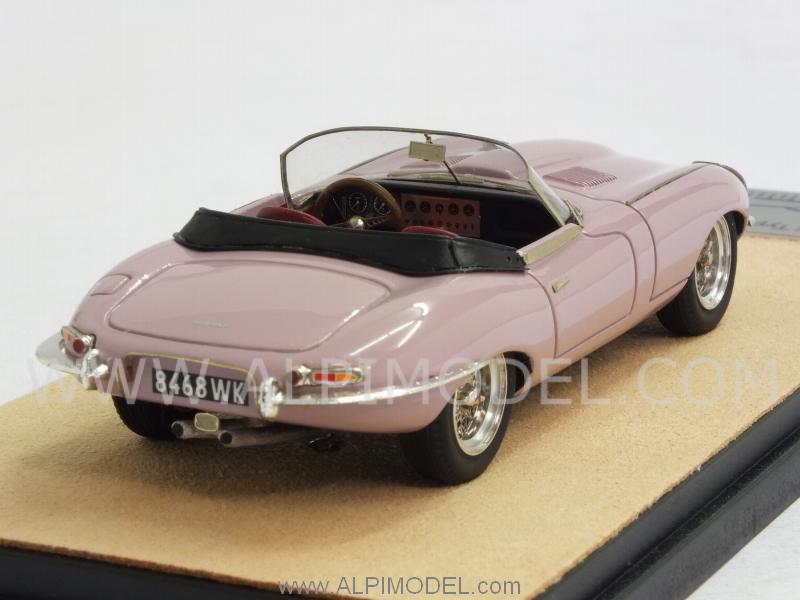 Jaguar E Type Roadster 1961  (Pink) Limited Edition 30pcs. - tecnomodel