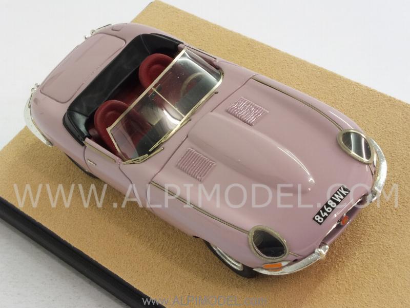Jaguar E Type Roadster 1961  (Pink) Limited Edition 30pcs. - tecnomodel