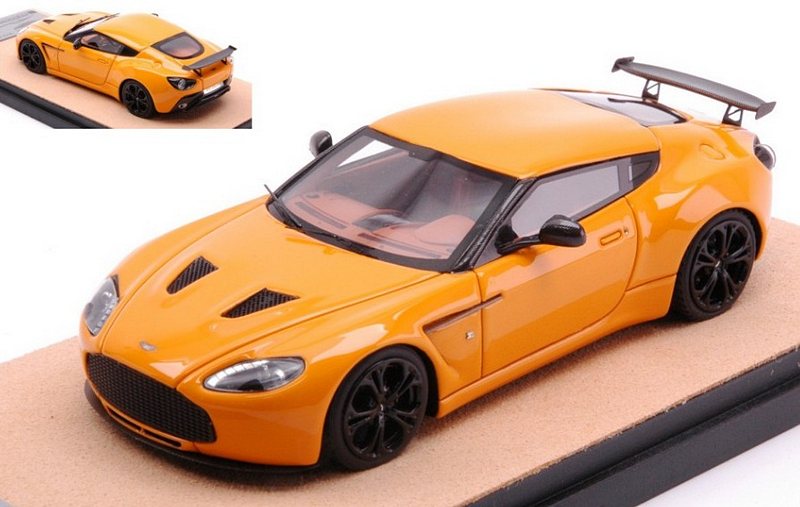 Aston Martin V12 Zagato 2012 (Orange) Lim.Ed.20pcs by tecnomodel