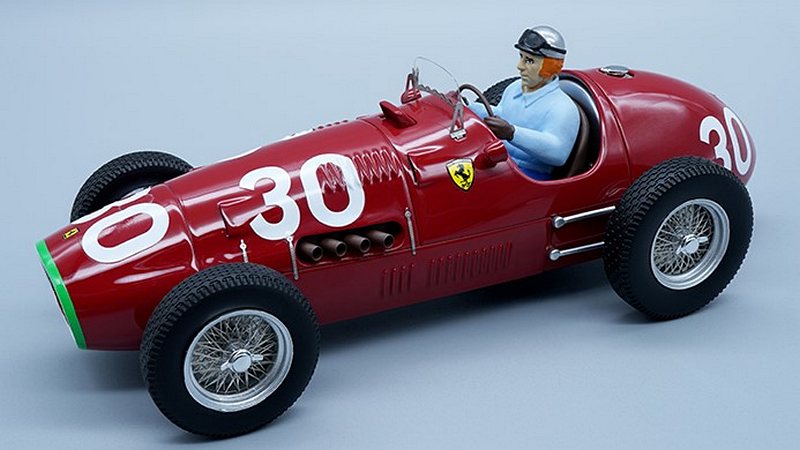 Ferrari 500 F2 #30 Winner GP Switzerland 1952 Piero Taruffi (with driver) by tecnomodel