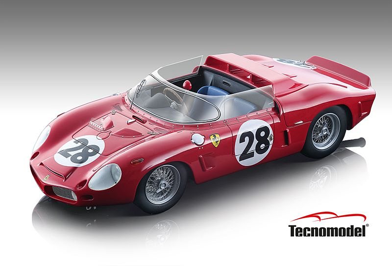 Ferrari Dino 268 SP #28 Le Mans 1962 Rodriguez - Rodriguez by tecnomodel