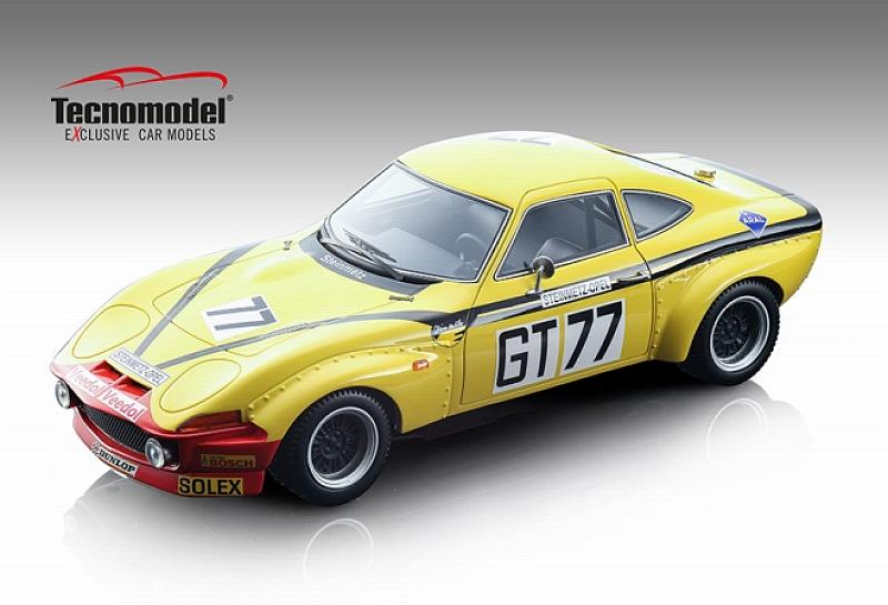 Opel GT 1900 #77 Winner GT2 1000 Km Nurburgring 1972 Crist.- Ragnotti by tecnomodel