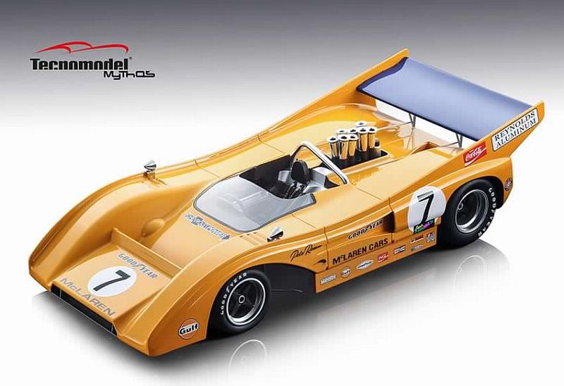 McLaren M8F #7 Winner Can-Am Watkins Glen 1971 Peter Revson by tecnomodel