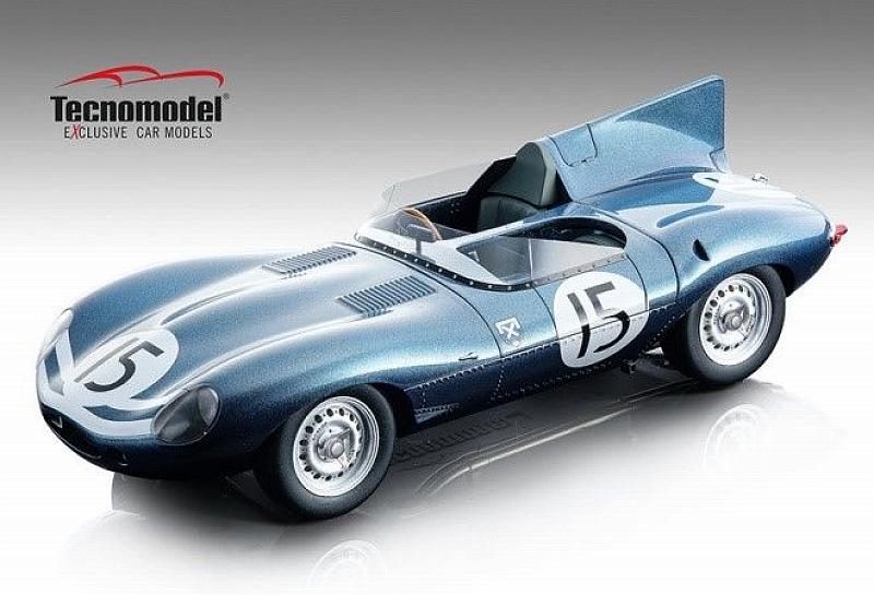 Jaguar D-Type #15 Le Mans 1957 Lawrence - Sanderson by tecnomodel