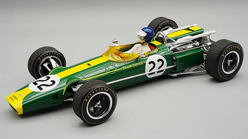 Lotus 43 #22 GP Italy 1966 Jim Clark (with driver figure) by tecnomodel