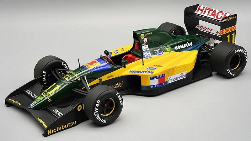 Lotus 107 #11 GP France 1992 Mika Hakkinen by tecnomodel