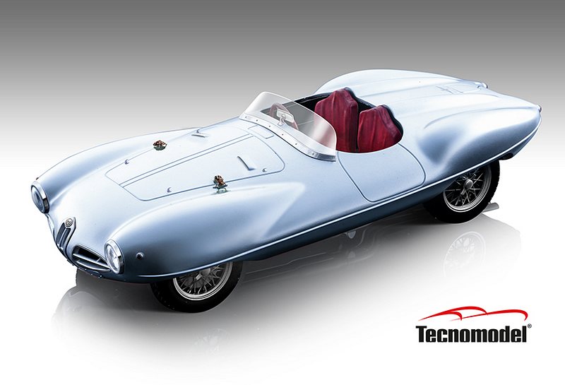 Alfa Romeo Disco Volante Spyder Touring Superleggera 1952 (Matt Alluminium) by tecnomodel