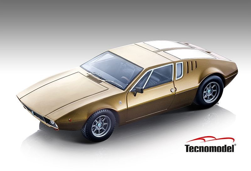 De Tomaso Mangusta 1971 (Metallic Gold) by tecnomodel