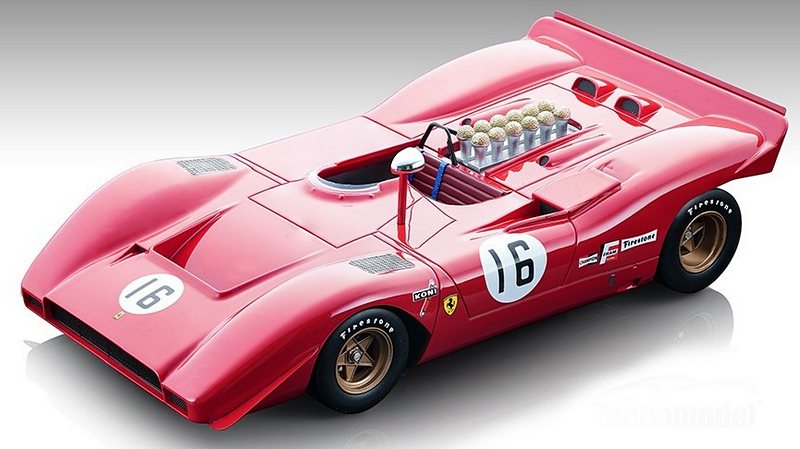 Ferrari 612P Can-Am #16 Watkins 1969 Chris Amon by tecnomodel