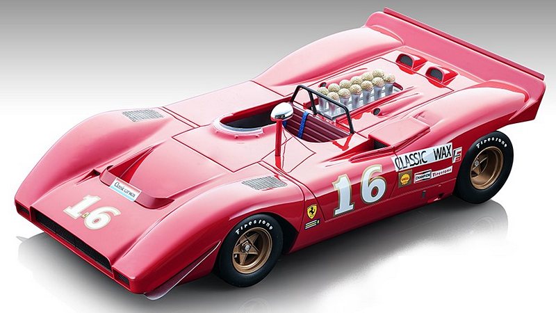 Ferrari 612P Can-Am #16 Mid Ohio 1969 Chris Amon by tecnomodel