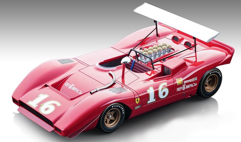 Ferrari 612P Can-Am #16 Riverside 1969 Chris Amon by tecnomodel