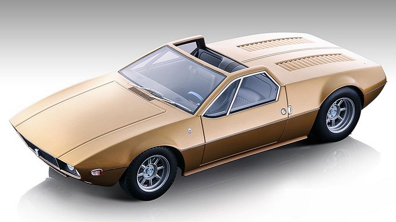 De Tomaso Mangusta Spyder 1966 (Metallic Gold) by tecnomodel