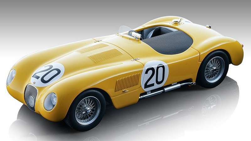 Jaguar C-Type #20 Le Mans 1953 Laurent - De Tornaco by tecnomodel