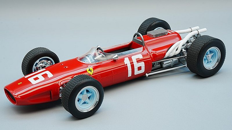 Ferrari 246 F1 T81 #16 GP Monaco 1966 Lorenzo Bandini by tecnomodel