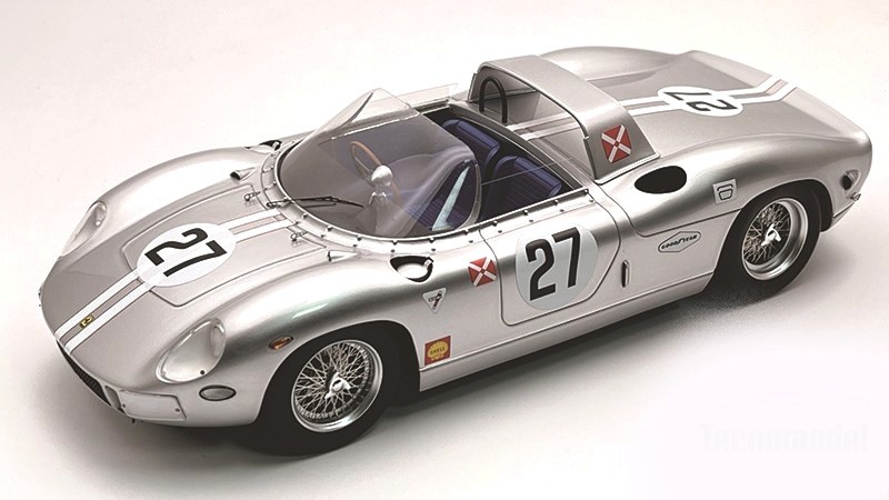 Ferrari 330P #27 Sebring 1965 Kolb-Fulp by tecnomodel