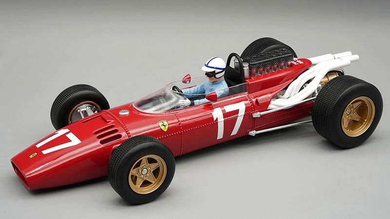 Ferrari 312 F1 #17 GP Monaco 1966 John Surtess (with driver figure) by tecnomodel
