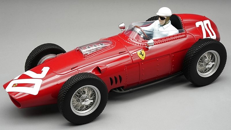 Ferrari 246/256 Dino #20 Winner GP Italy 1960 Phil Hill (with driver) by tecnomodel